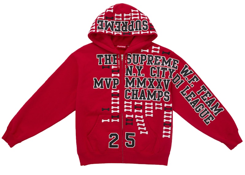 トップス Supreme Y's Zip Up Hooded Sweatshirt XXL Supreme Y's by Yohji Yamamoto Zip Up Hooded Sweatshirt White