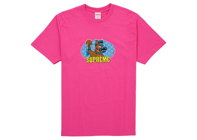Supreme Leash Tee Fuchsia