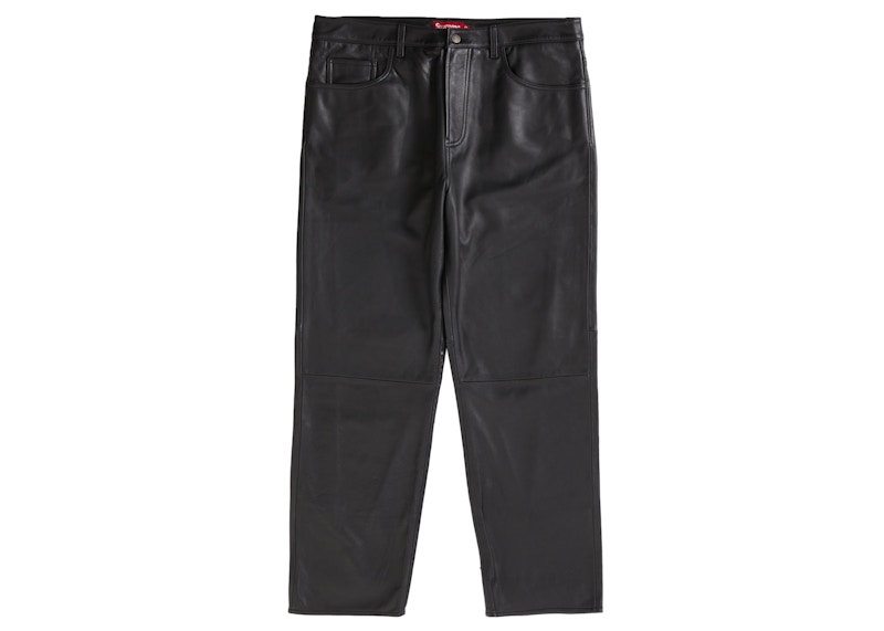 Supreme store leather pants