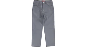 Supreme Leather 5-Pocket Jean (FW22) Grey
