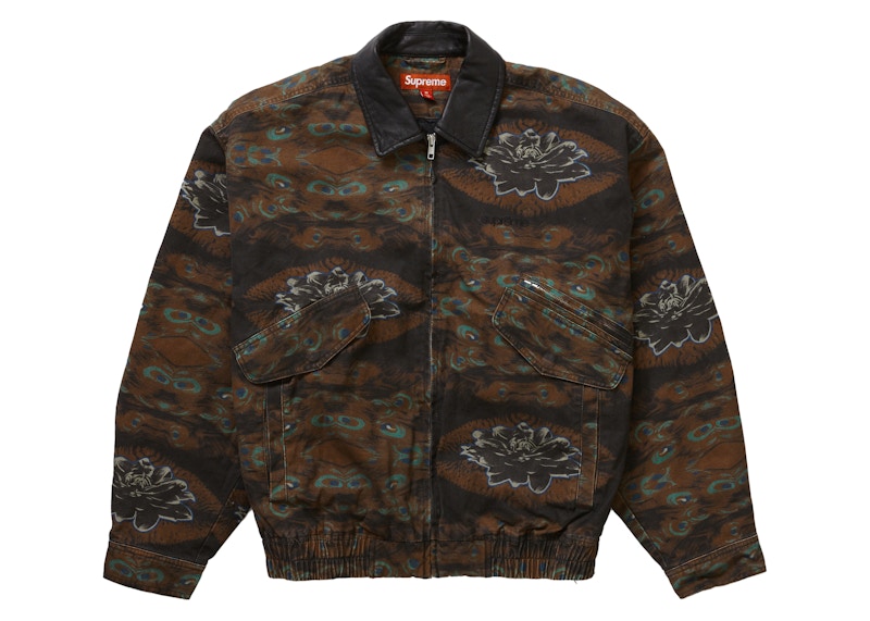 【L】supreme 23FW Utility Jacket Peacock