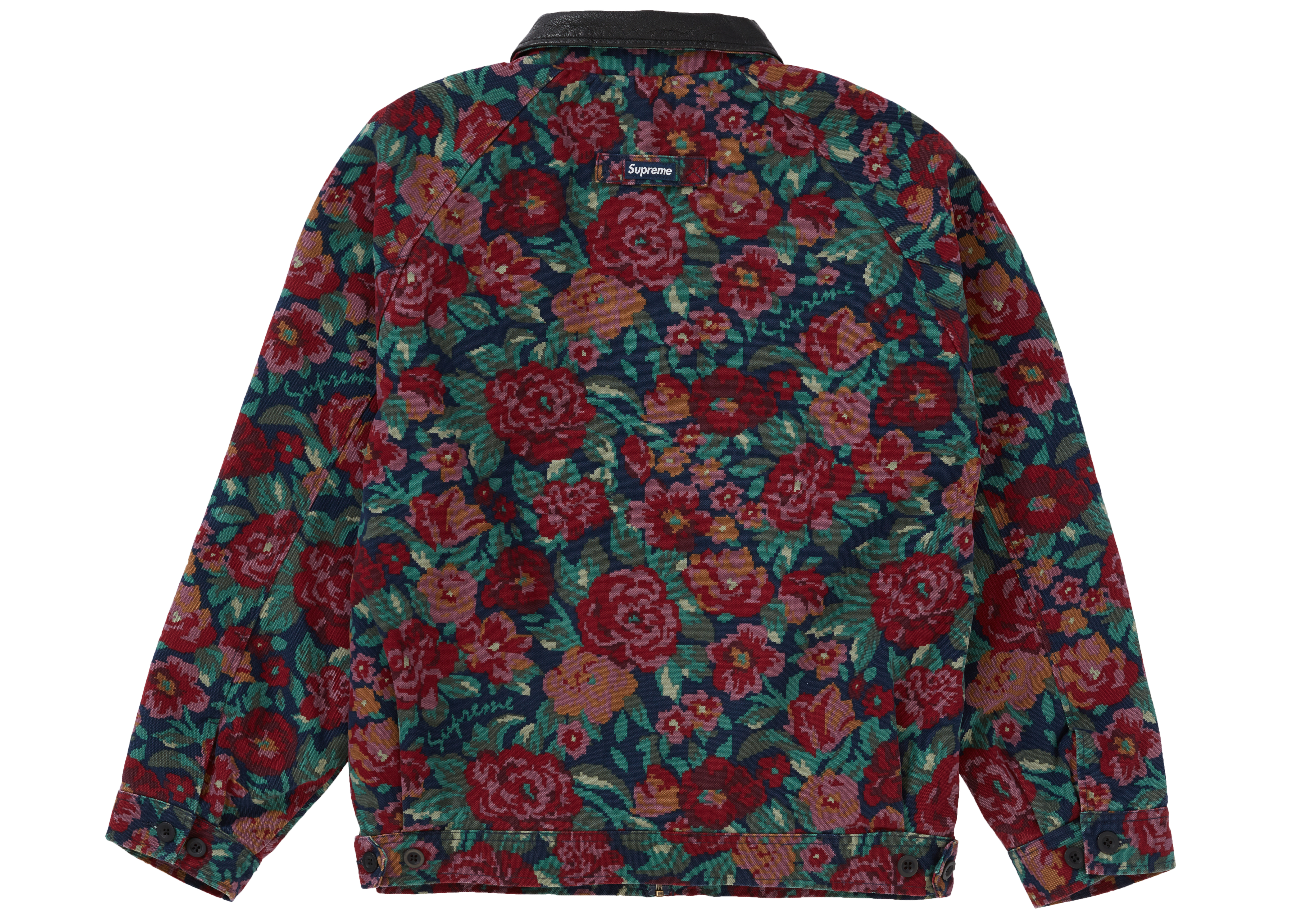 Supreme Leather Collar Work Jacket Digi Floral メンズ - FW20 - JP