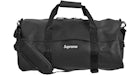 シュプリーム レザー ダッフルバッグ ブラック