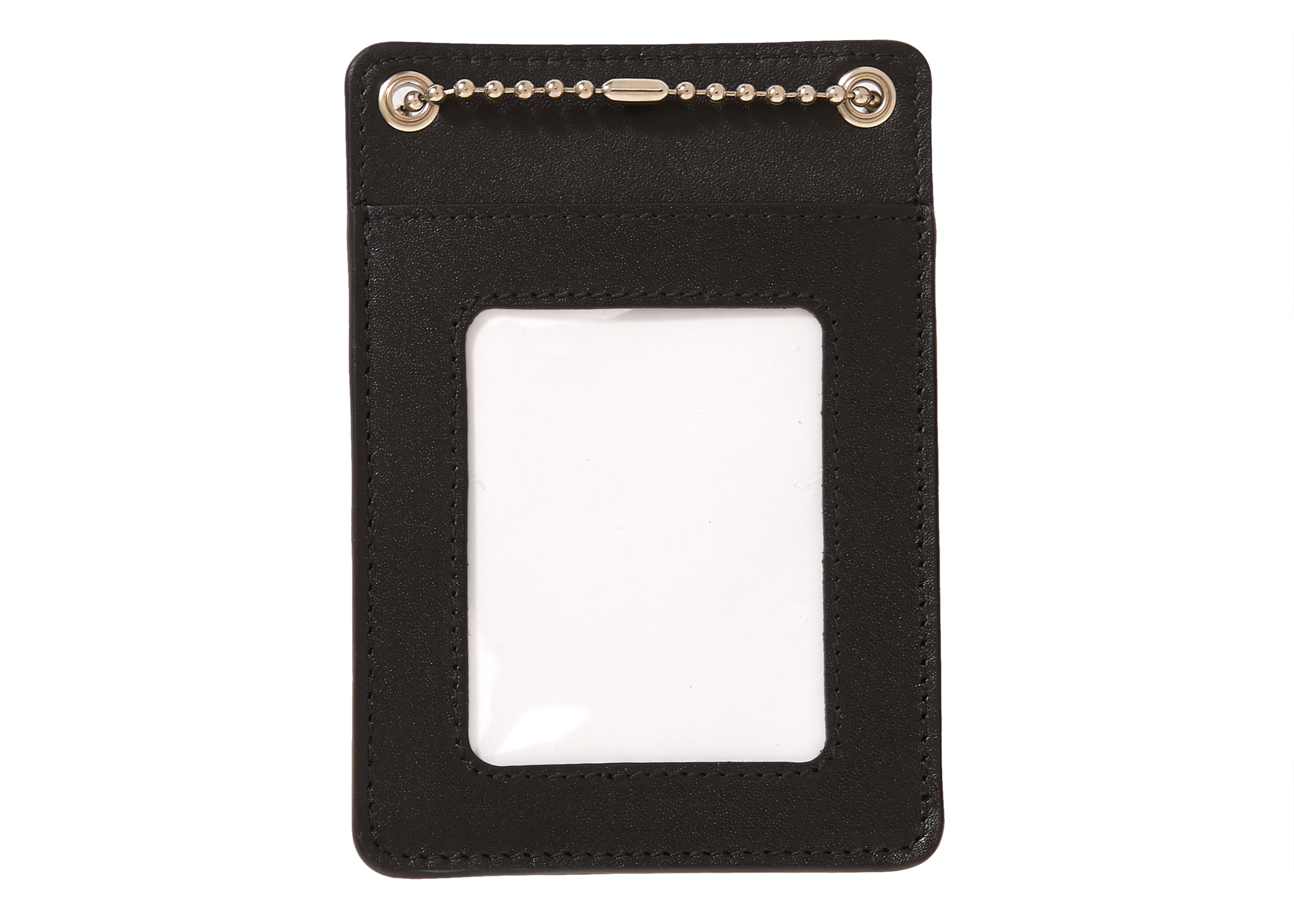 メンズファッション 財布、帽子、ファッション小物 Supreme Leather ID Holder + Wallet Black