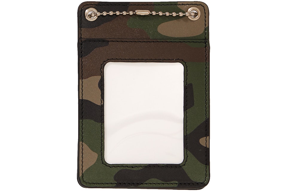 Supreme Leather Id Holder Wallet Woodland Camo Fw18 Supreme Leather Id Holder Wallet Woodland Camo Fw18