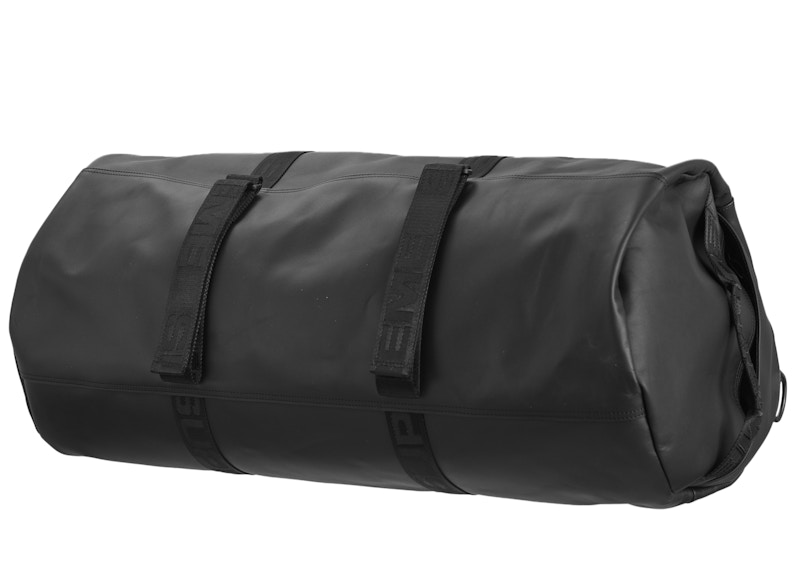 Supreme Leather Large Duffle Bag Black FW23 US