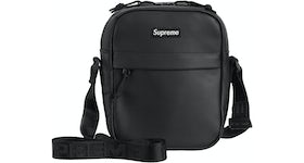 Supreme Leather Shoulder Bag Black