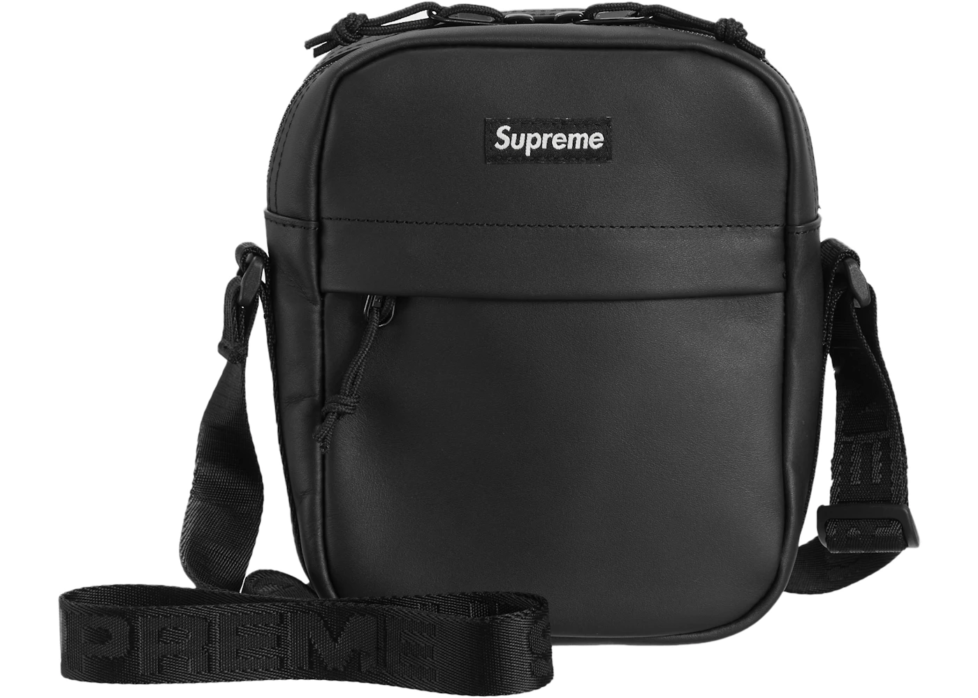 Supreme Ss18 Carteras Hombre Supreme Supreme Shoulder Bag In Black