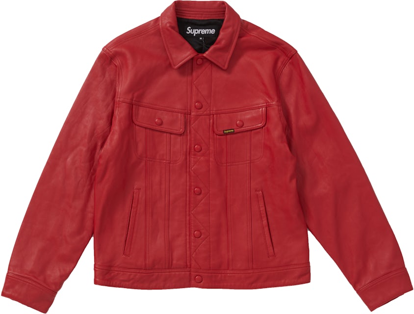 Rhude - Red Denim Jacket | 1032 Space XL