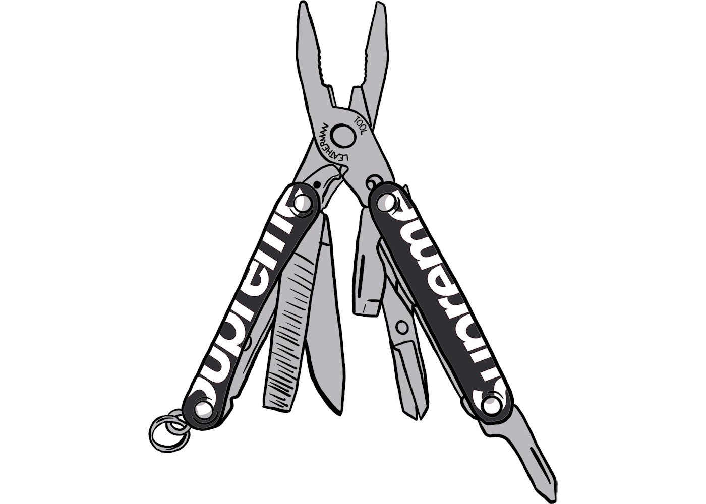 Supreme Leatherman Squirt PS4 Multitool Black - SS21 - US Supreme Leatherman Squirt PS4 Multitool Black - SS21 - US