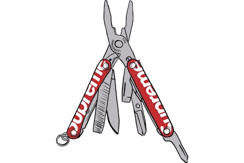 Supreme Leatherman Squirt PS4 Multitool Red - SS21 - US Supreme Leatherman Squirt PS4 Multitool Red - SS21 - US