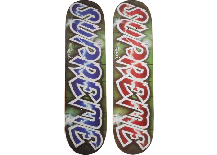 Supreme Lee Logo Skateboard 赤 込み-