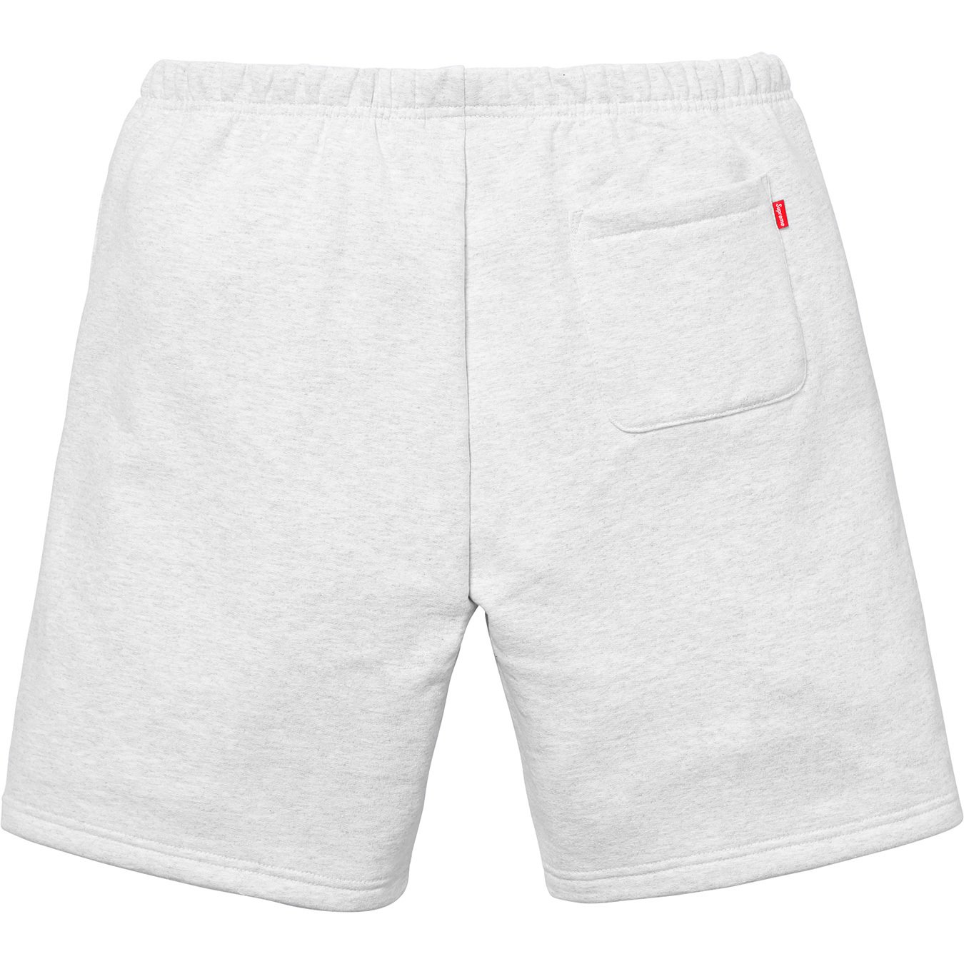 Supreme Leg Embroidery Sweatshort Ash Grey メンズ - SS18 - JP