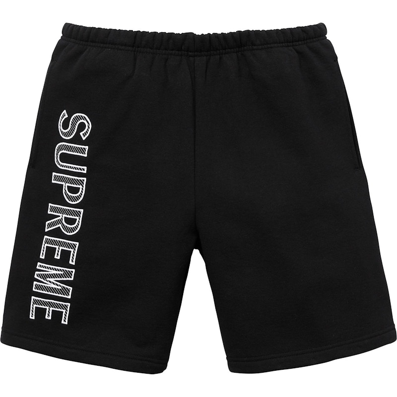 最安価格 Supreme - SUPREME Leg Embroidery Sweatshorts サイズXLの