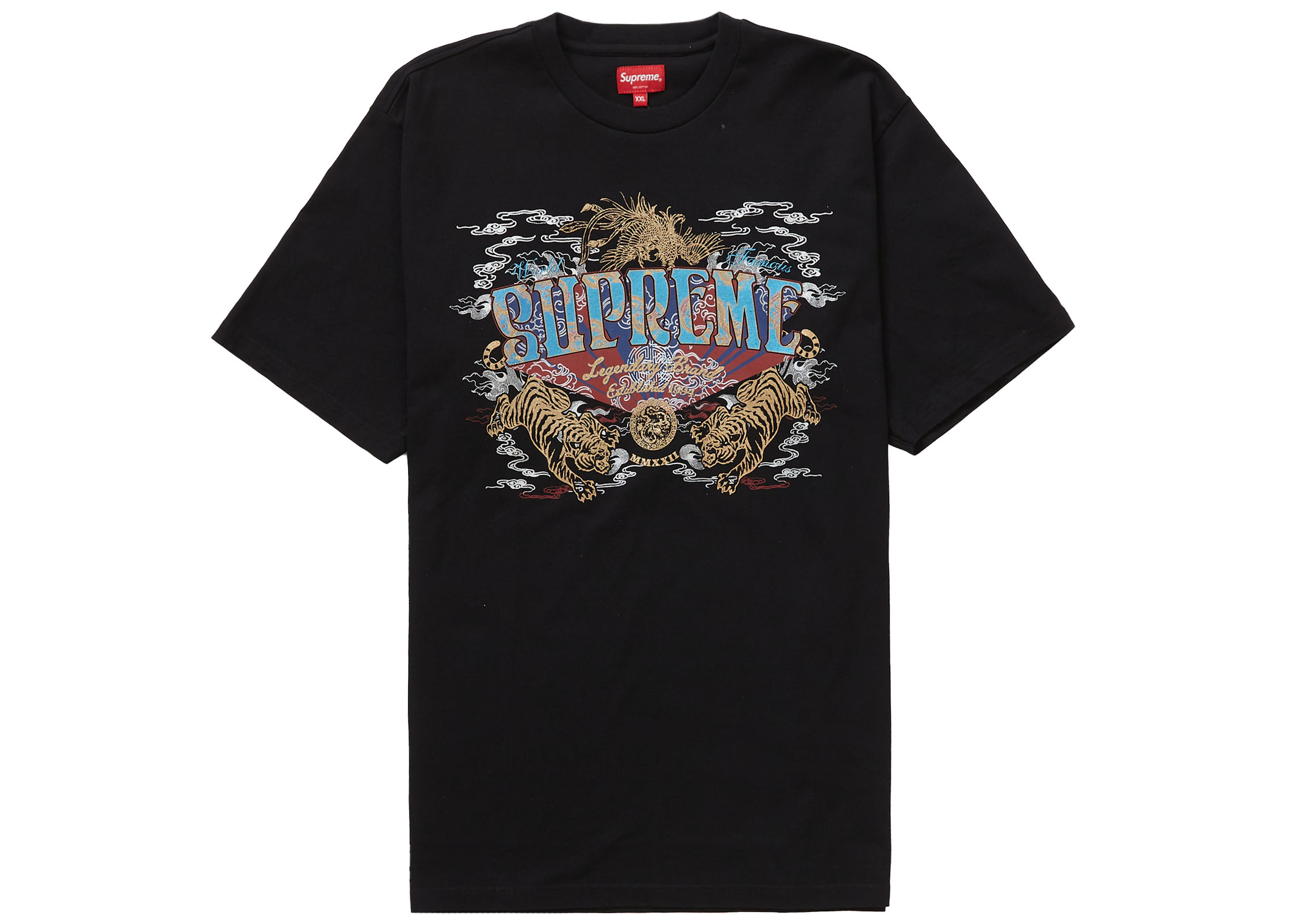Supreme Legendary S/S Top Black - Tシャツ/カットソー(半袖/袖なし)