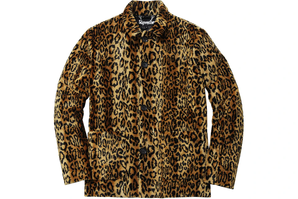 Supreme Leopard Fur Coat Leopard