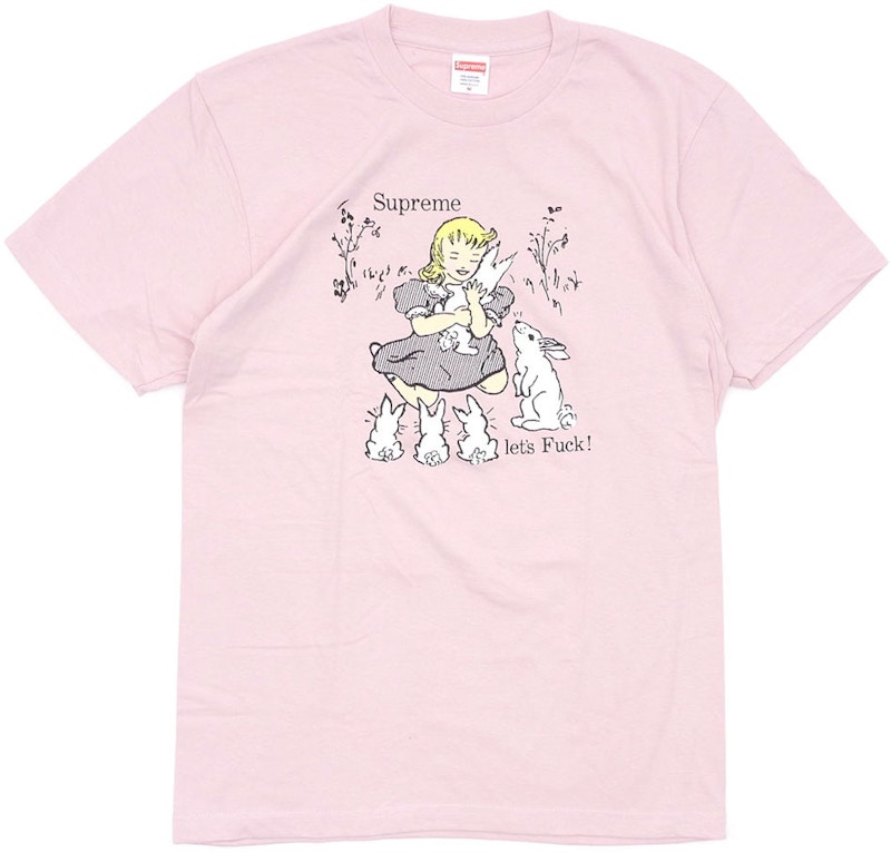 Supreme Lets Fuck Tee Pink Men's - FW16 - GB