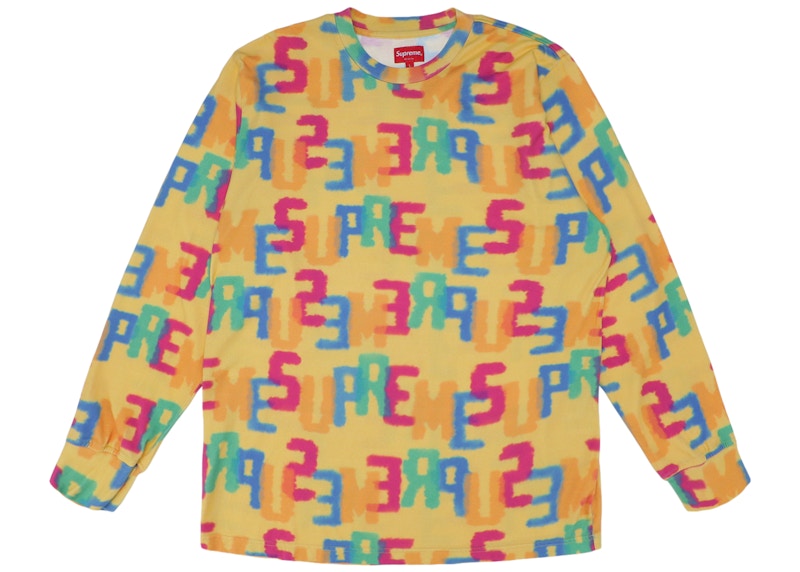 送料込みsizeL supreme LETTERS L/S TOP