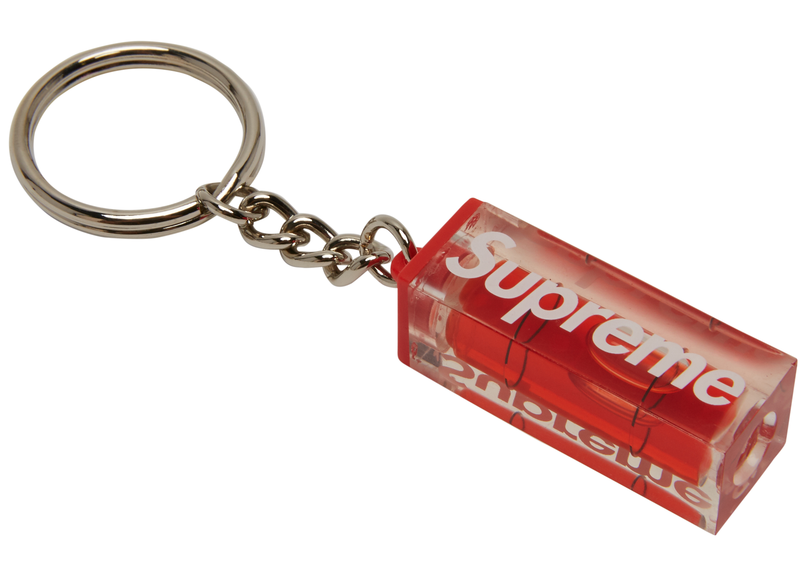 Supreme Webbing Keychain Red   FW   US