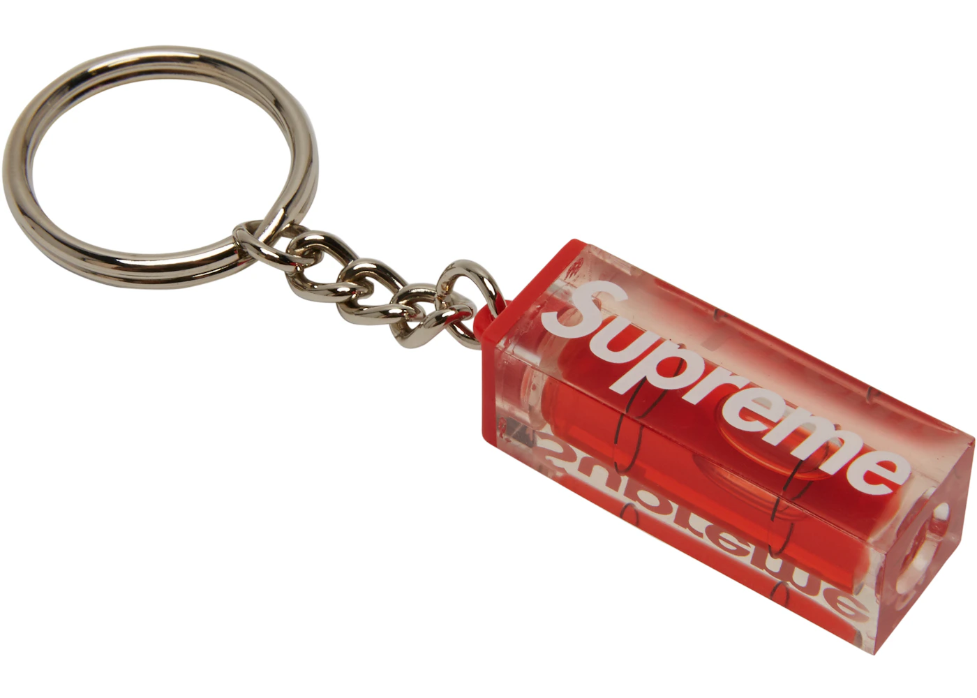 Supreme Level Keychain Red FW18 US - Main Image