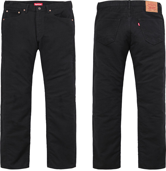 Levi's store moleskin jeans