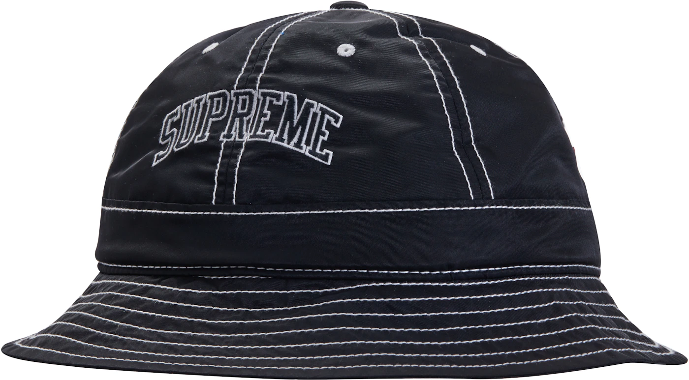 lv supreme hat black