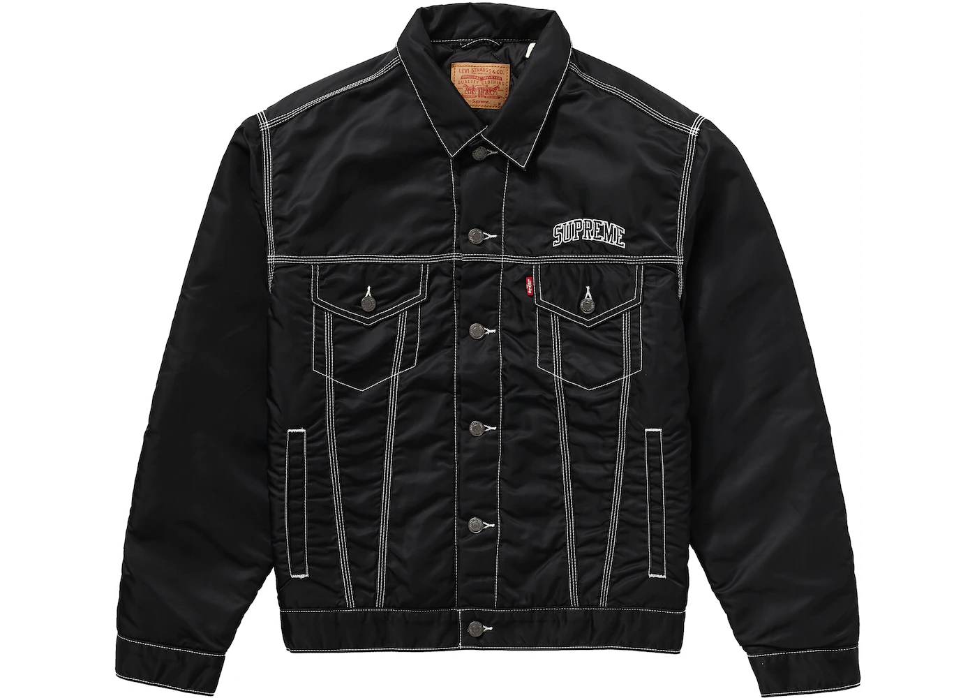 Supreme Levi S Nylon Trucker Jacket