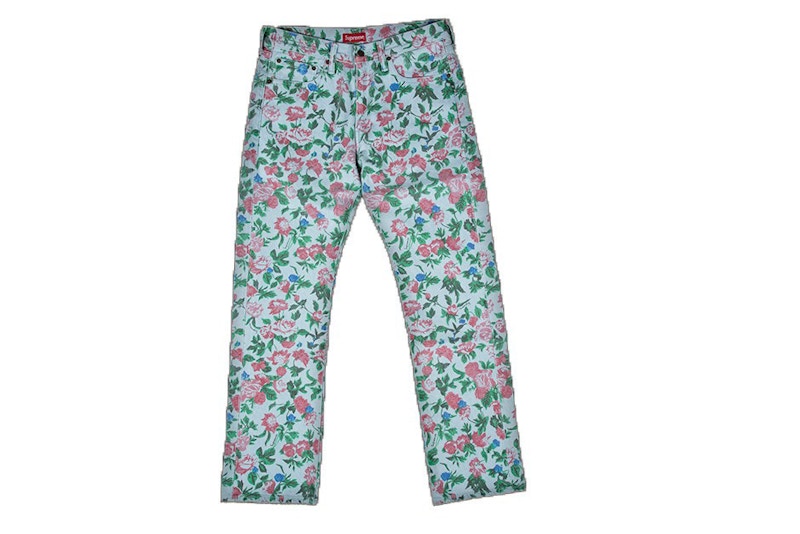 Levi's store floral jeans