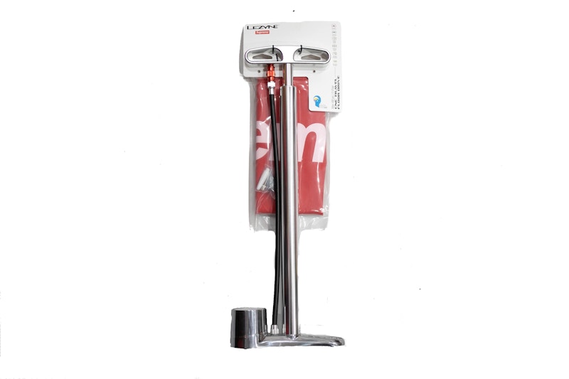 Supreme Lezyne Cnc Bike Pump Silver