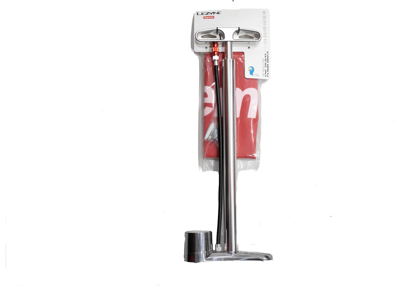 Supreme Lezyne Cnc Bike Pump Silver SS16 GB - Main Image