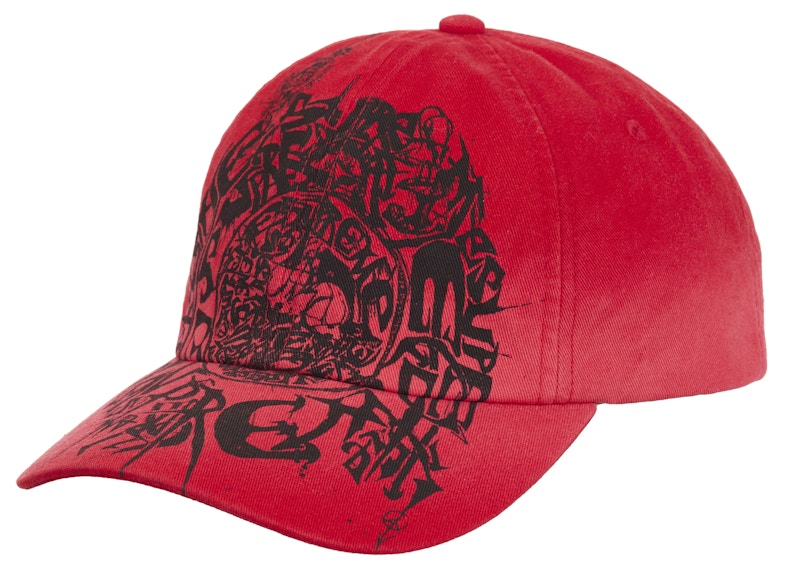 New supreme 2024 6 panel piping hat red fw22hb4