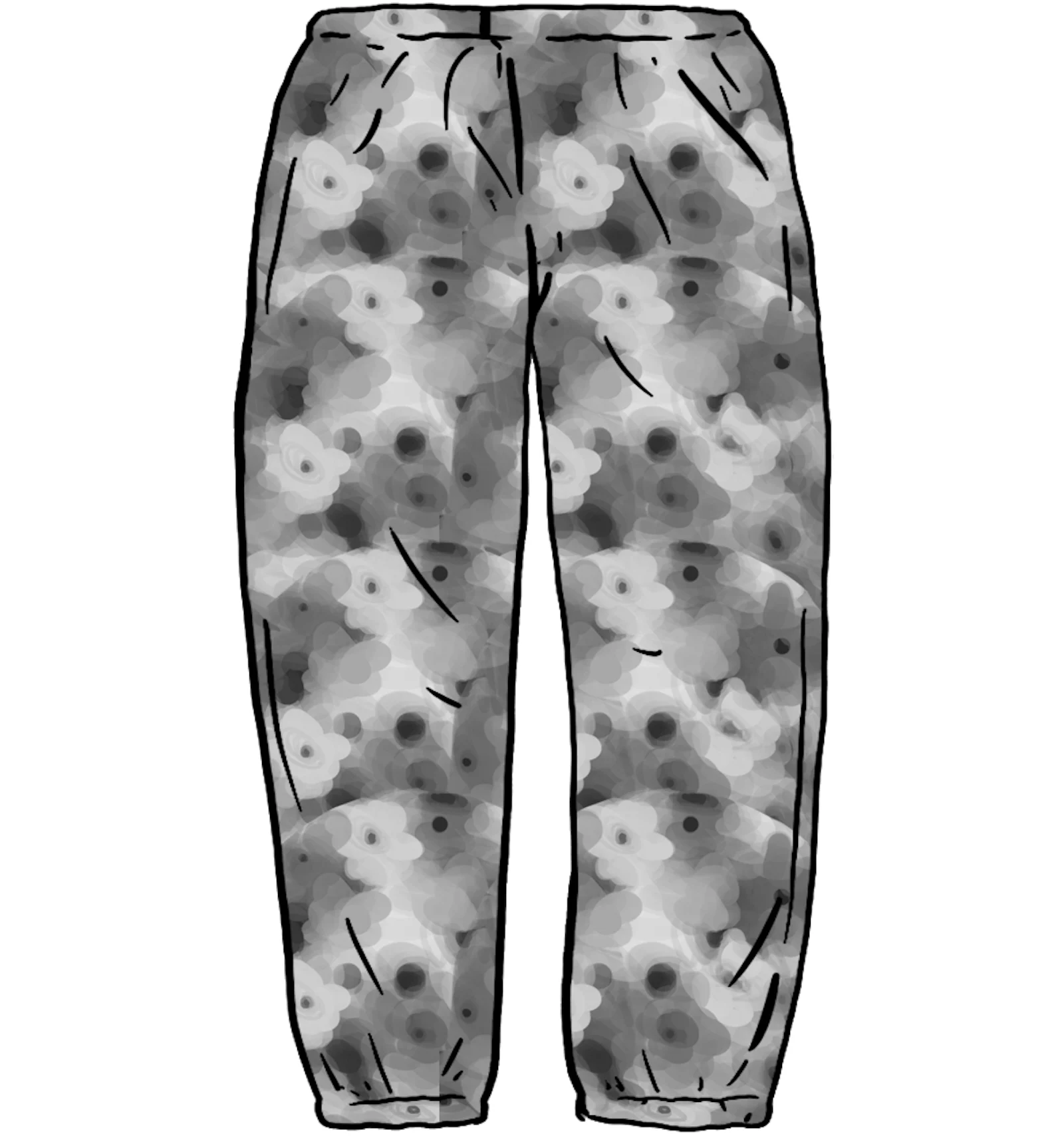 supreme Liberty Floral Belted Pant L supreme Liberty Floral Belted Pant L