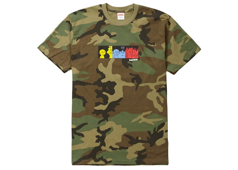 Supreme Life Tee Woodland Camo Men s FW19 US