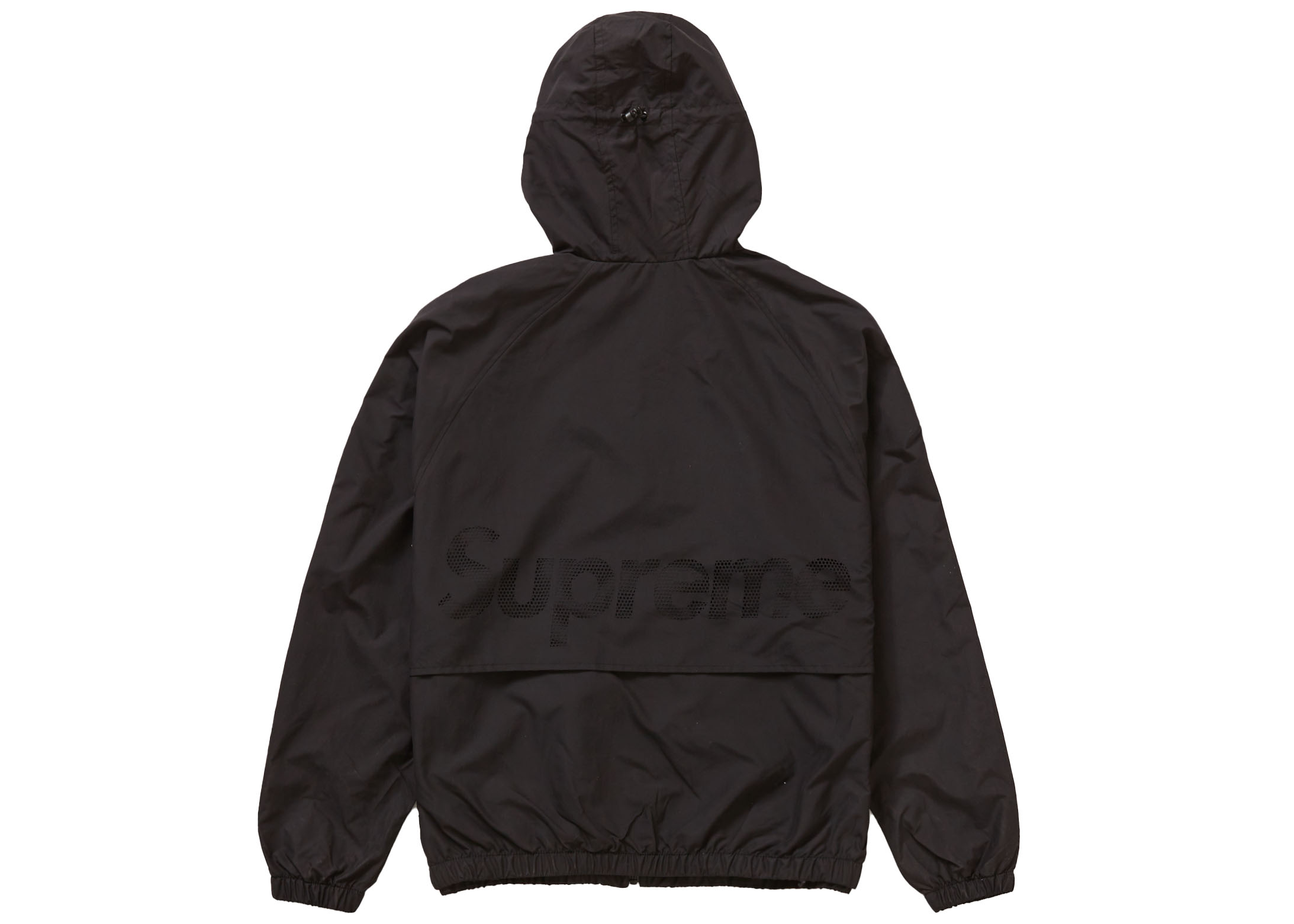 Supreme Lightweight Nylon Hooded Jacket Black Men's - SS23 - GB
