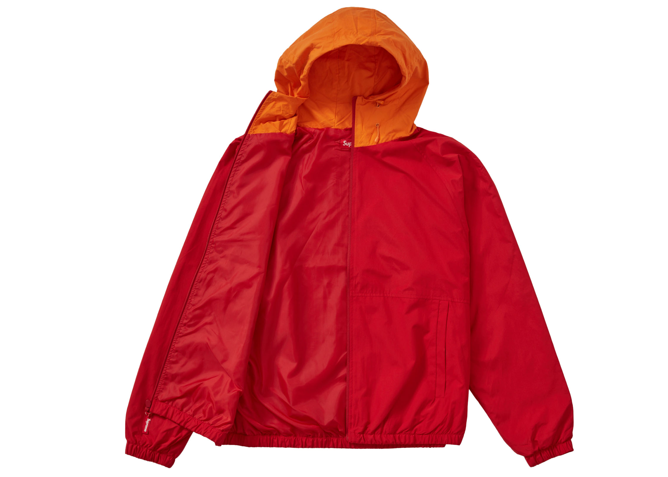 Supreme Lightweight Nylon Hooded Jacket Red Men's - SS23 - GB