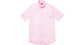 Supreme Lightweight SS Oxford Shirt Pink