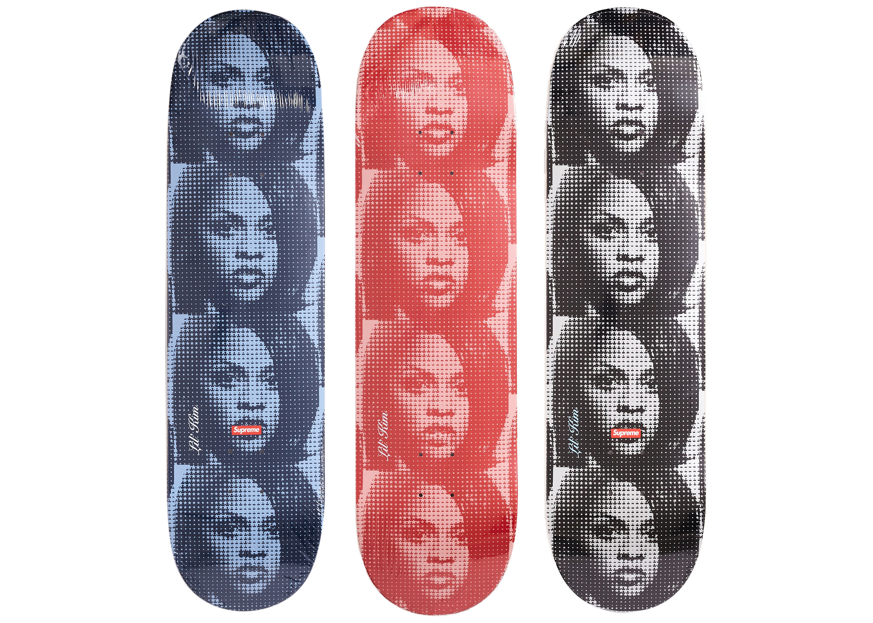 Supreme Lil Kim Skateboard Deck Set Multicolor - US