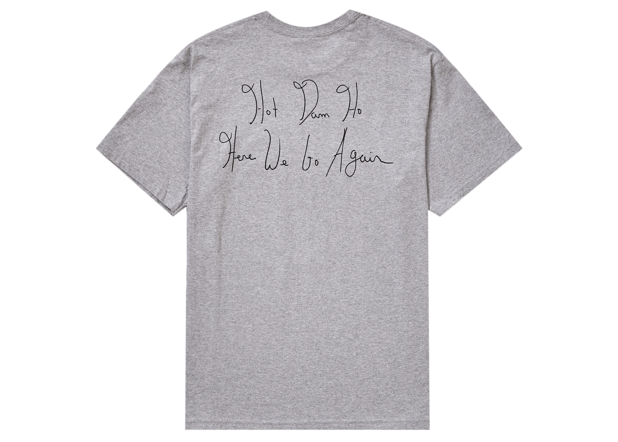 激安売りSupreme Lil Kim Tee grey Tシャツ/カットソー(半袖/袖なし)