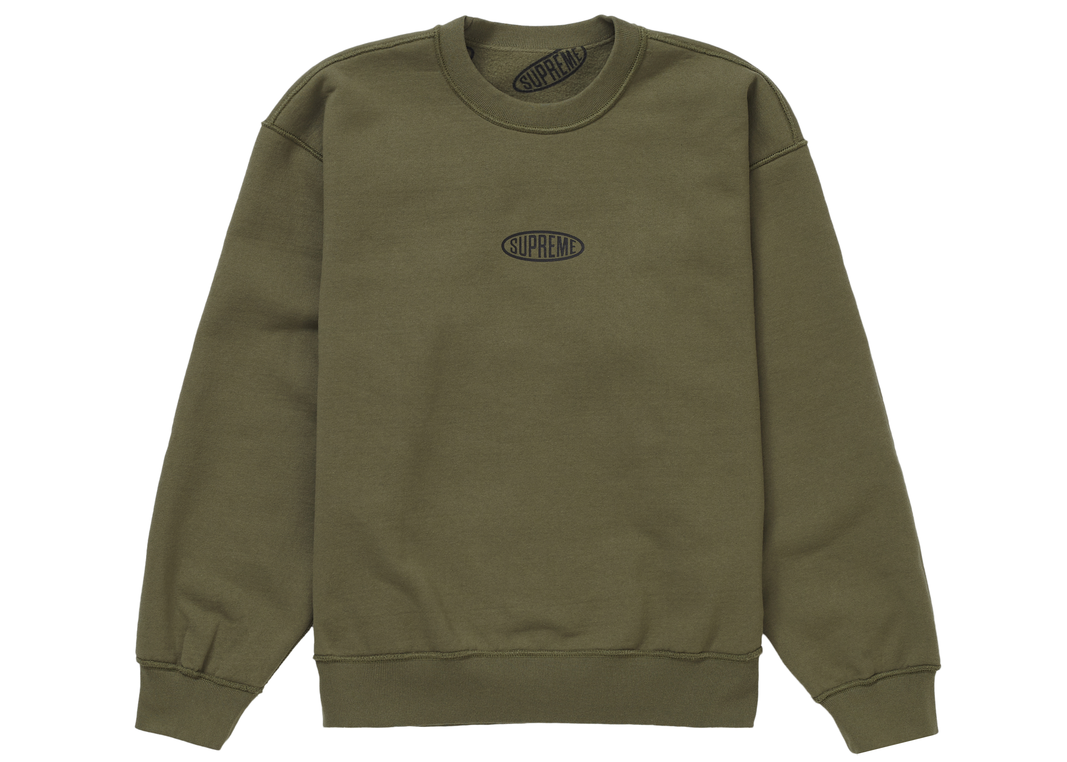 Supreme Liner Crewneck Light Olive