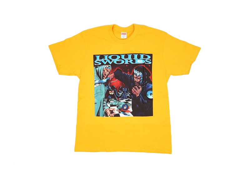 Supreme liquid shop swords tee white