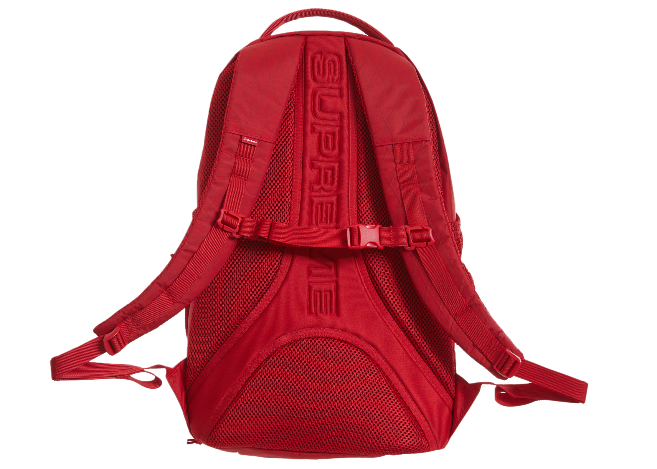 Supreme Logo Backpack Red - FW23 - US