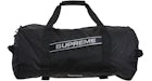 シュプリーム ロゴ ダッフルバッグ ブラック
