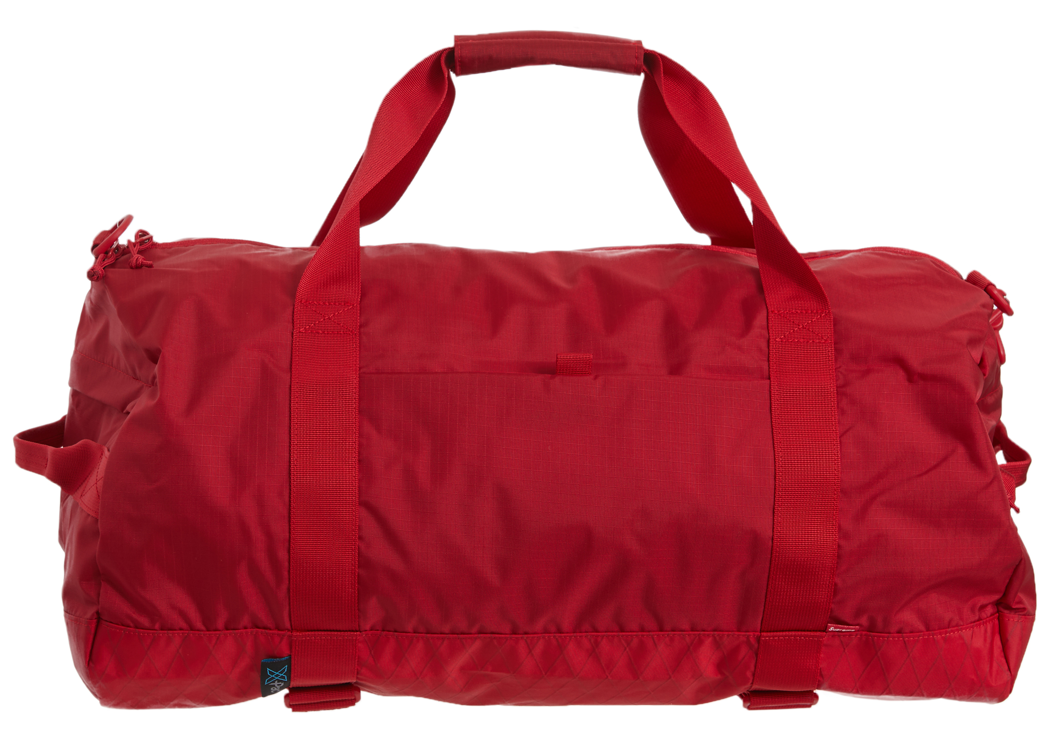 Supreme Logo Duffle Bag Red - FW23 - US