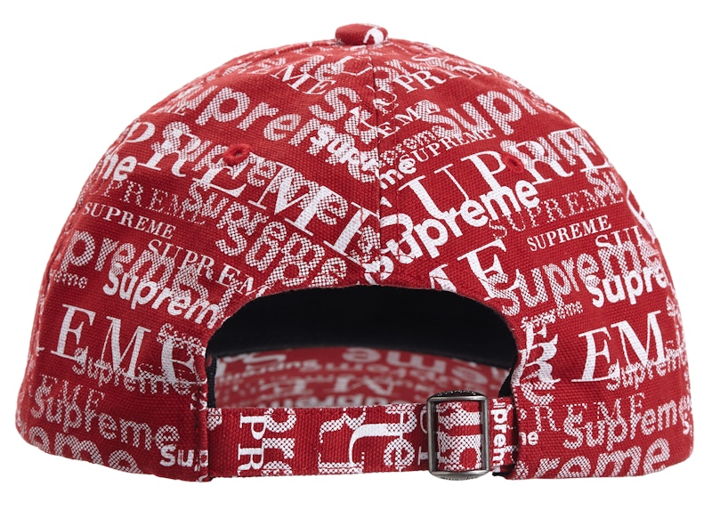 Supreme 2-Tone S Logo 6-Panel Stone 帽子