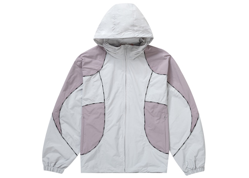 dimeSupreme Logo Piping Hooded Track Jacket