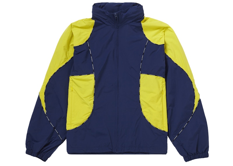 個人配送OK Supreme Satin Hooded Track Jacket Navy - ジャケット ...