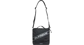 Supreme Logo Shoulder Bag Black