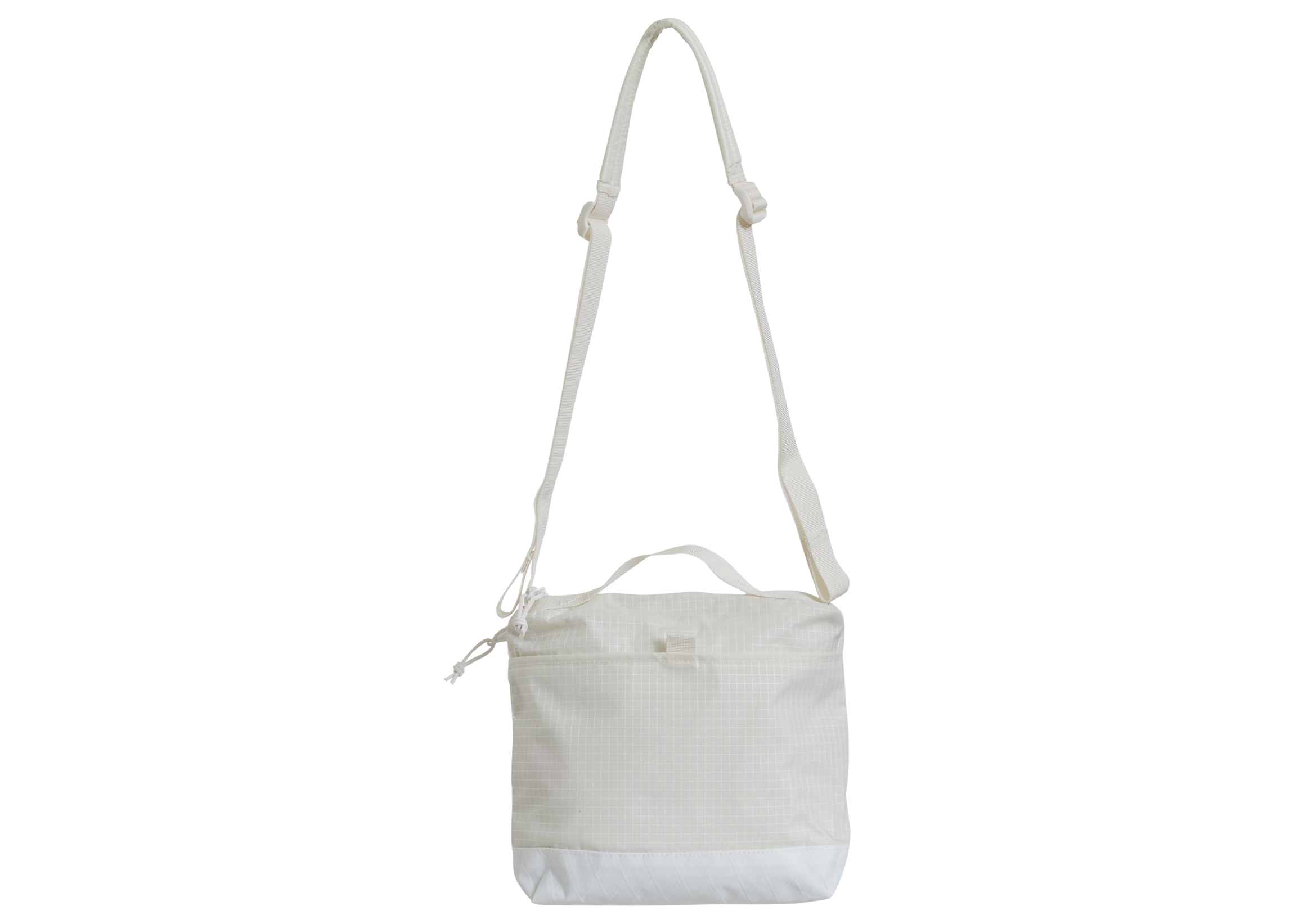 Supreme Logo Shoulder Bag White - FW23 - US