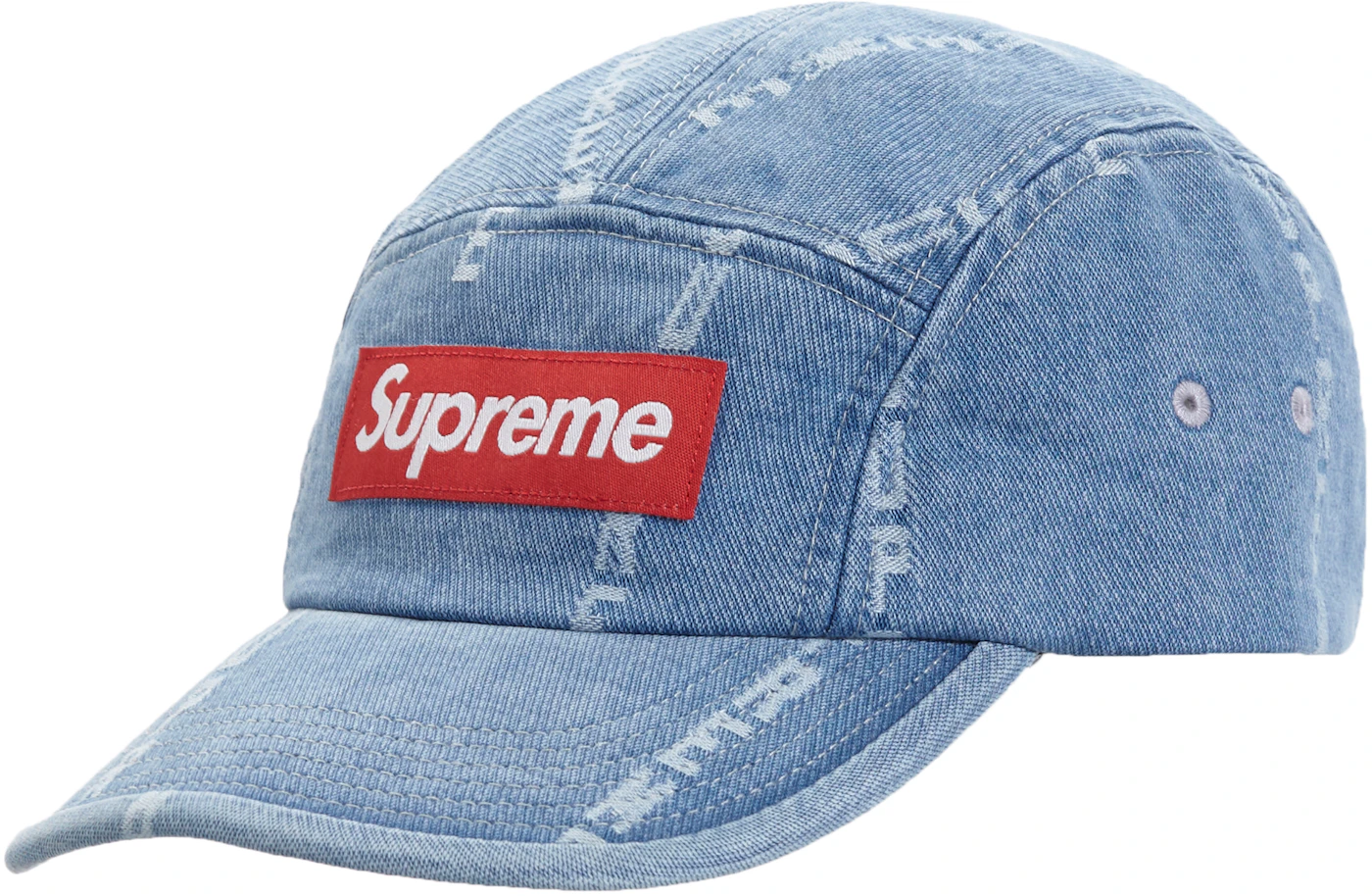 Box logo hat Supreme Blue size 54 cm in Cotton - 27393745