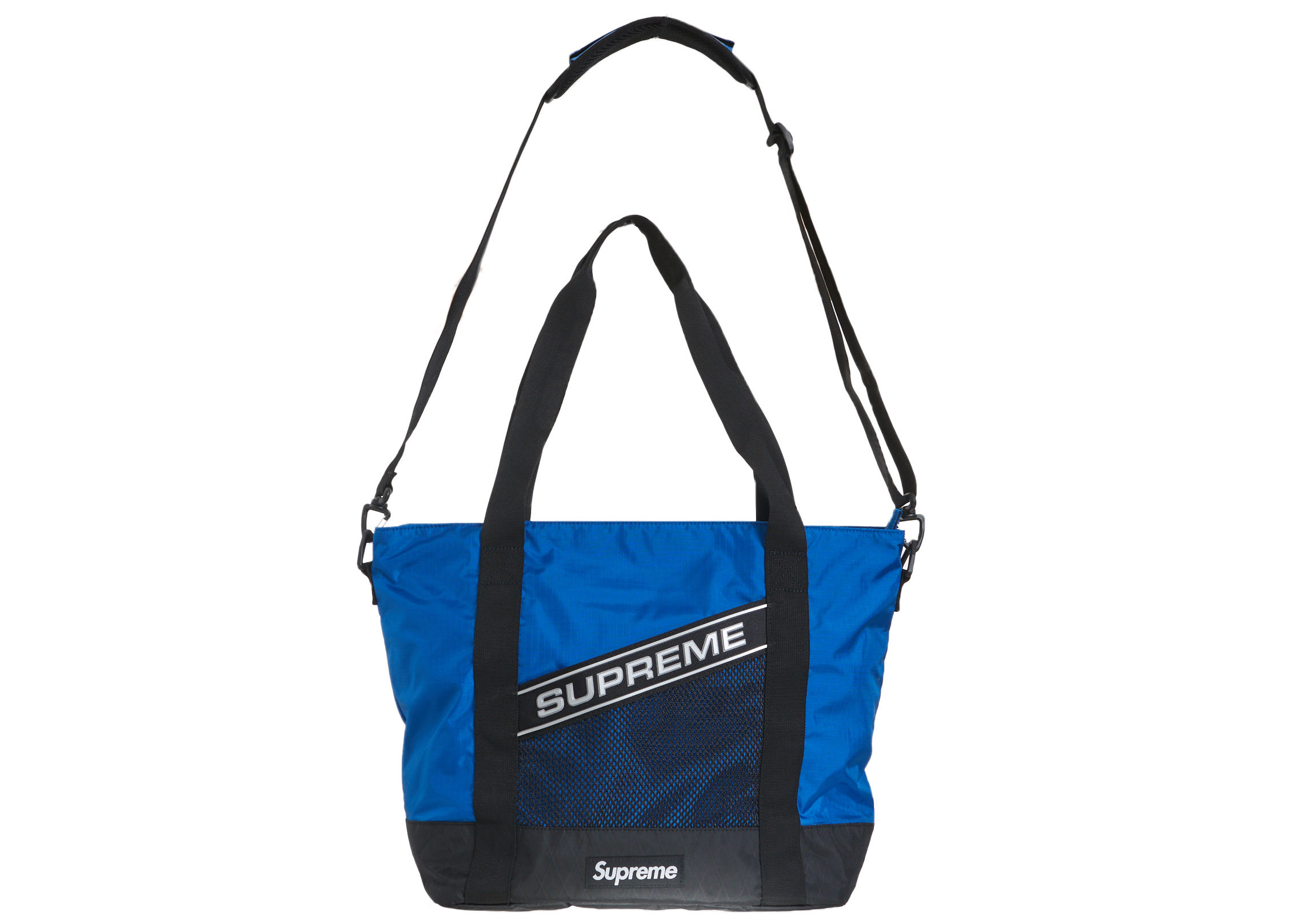 Supreme Logo Tote Bag Blue - FW23 - US
